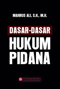 Image of Dasar-dasar hukum pidana