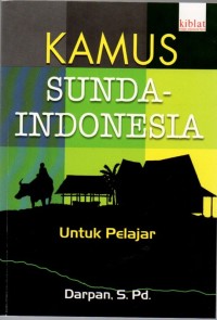 Kamus Sunda-Indonesia untuk Pelajar