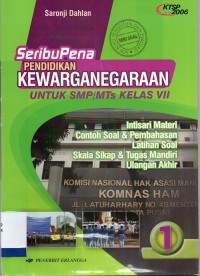 Pendidikan Kewarganegaraan Untuk SMP/ MTs Kelas VII