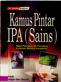 Kamus pintar IPA (Sains)