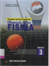 Kumpulan soal dan pembahasan olimpiade sains Fisika SMP/ MTs 3