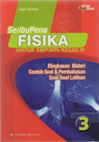 SeribuPena Fisika untuk SMP/ MTs kelas IX (3)