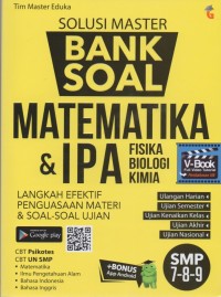 Solusi Master Bank Soal Matematika  & IPA SMP 7-8-9