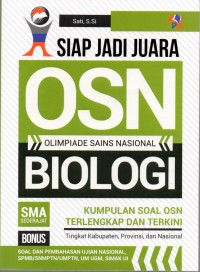 Siap jadi juara OSN BIOLOGI SMA SEDERAJAT