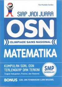 Siap jadi juara OSN Matematika SMP SEDERAJAT