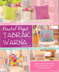 Bantal Rajut Tabrak Warna