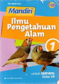 Mandiri Ilmu Pengetahuan Alam 1 untuk SMP/MTs Kelas VII